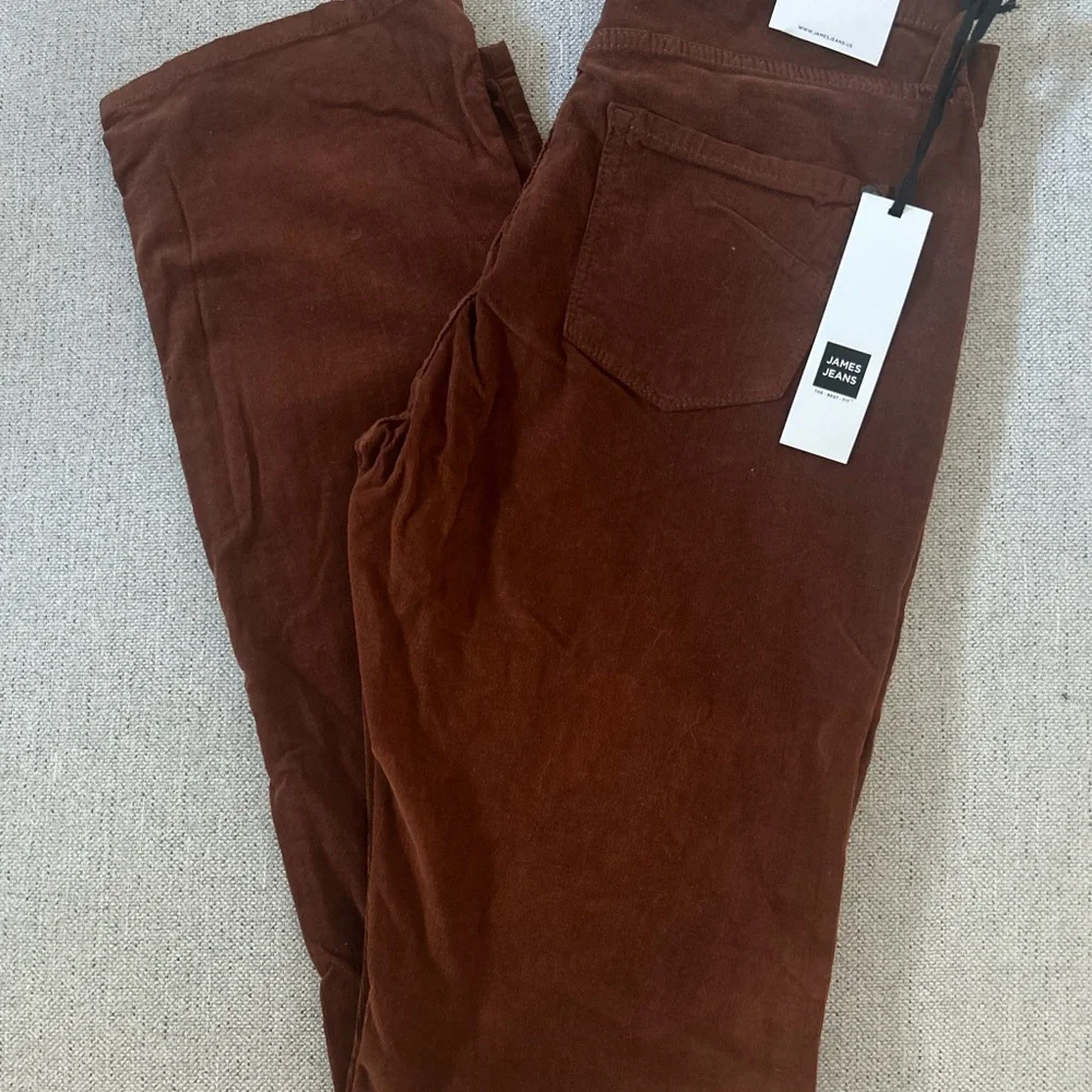 James Jeans corduroy hunter high rise jeans - Picture 2 of 5